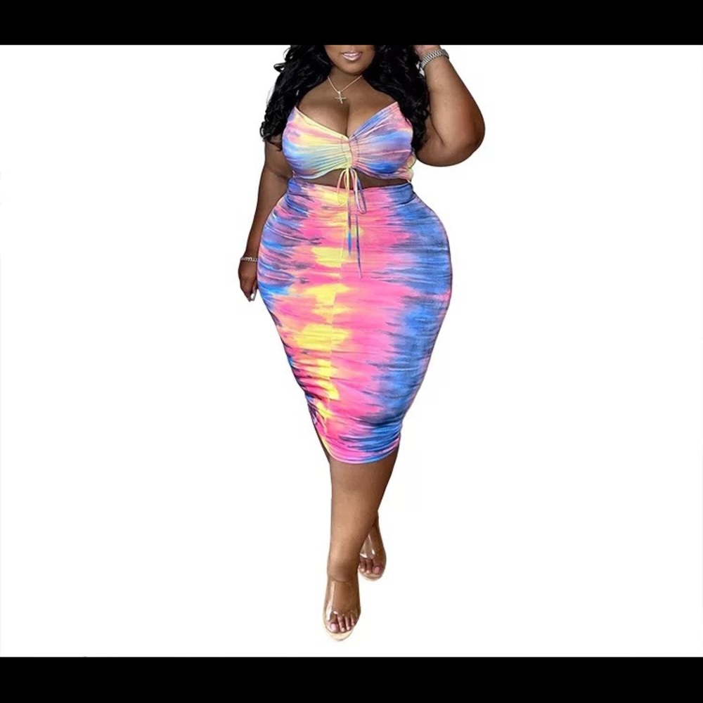 Plus size Sleeveless dress